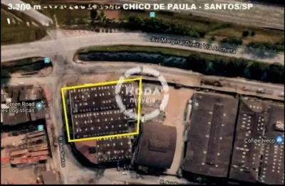 Terreno à venda na Rua Ana Santos, --, Chico de Paula, Santos