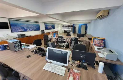 Sala/conjunto comercial para locação, no centro de santos (sp).