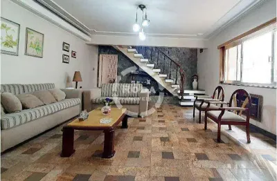 Casa à venda, 4 quartos, 2 suítes, 4 vagas, vila belmiro - santos/sp