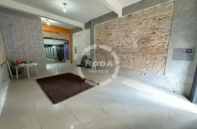 Loja de 230m² no centro de santos - ideal para barzinho ou restaurante