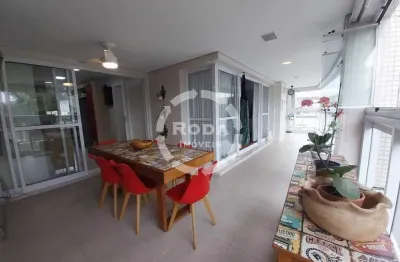 Apartamento à venda, 3 quartos, 3 suítes, 3 vagas, ponta da praia - santos/sp