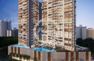 Apartamento à venda, 2 quartos, 1 suíte, 1 vaga, encruzilhada - santos/sp