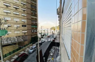 Apartamento à venda – 110 m² | 2 dormitórios | vista para o mar | josé menino – santos/sp