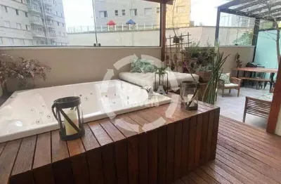 Apartamento garden à venda, 2 quartos, 1 suíte, 1 vaga, marapé - santos/sp