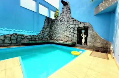 Cobertura triplex de alto padrão na ponta da praia, santos/sp – 4 suítes, piscina, espaço gourmet e 3 vagas
