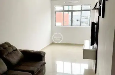 Lindo apartamento com dois dormitórios na vila mathias em santos/sp