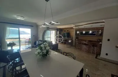 Apartamento garden à venda – 4 suítes | porteira fechada | 4 vagas | vista mar | ponta da praia – santos/sp