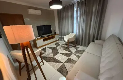 Apartamento 3 dormitórios mobiliado no boqueirão | santos