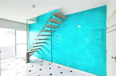 Cobertura duplex à venda no josé menino - santos/sp!