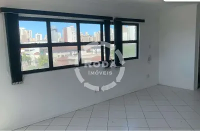 Sala comercial para aluguel, 1 vaga, aparecida - santos/sp