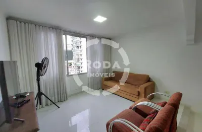 Oportunidade no boqueirão! apartamento de frente 2 dormitórios dependência completa ,vaga demarcada a 3 quadras da praia, boqueirão -santos