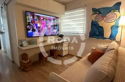 Apartamento à venda, 1 quarto, 1 vaga, ponta da praia - santos/sp