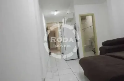 Sala living à venda, 1 quarto, 1 vaga, boqueirão - santos/sp