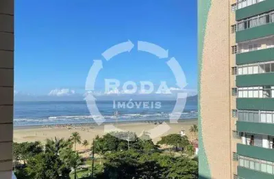 Apartamento mobiliado com vista mar – 2 dormitórios | 100m² | josé menino – santos/sp