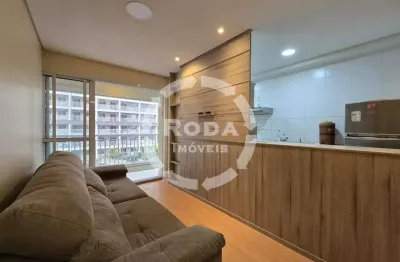 Apartamento semimobiliado à venda – 49m² | 1 suíte | varanda gourmet | andar alto