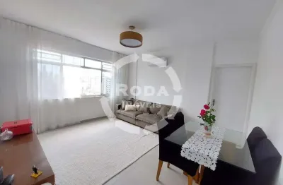 Apartamento à venda – 2 dormitórios + dependência completa | 1 vaga demarcada | campo grande – santos/sp