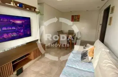 Apartamento reformado com vista livre no morro da nova cintra, santos