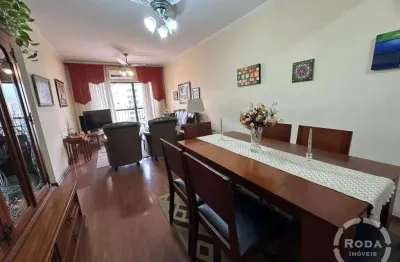 Apartamento à venda | 126 m² | 3 dormitórios | 2 vagas de garagem | embaré/santos-sp