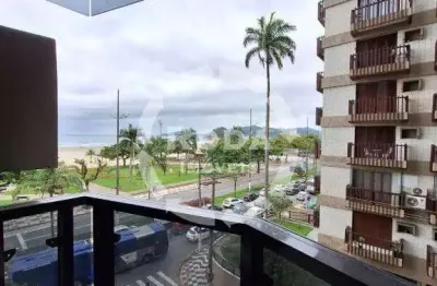 Apartamento alto padrão com 3 suítes vista mar 2 vagas demarcadas à venda na pompéia - santos
