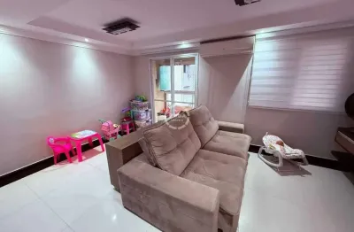 Apartamento à venda, 2 quartos, 1 suíte, 1 vaga, centro - são vicente/sp