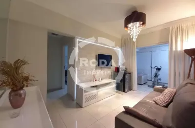 Apartamento no castell due piazze – gonzaga, santos venda com porteira fechada – é entrar e morar!