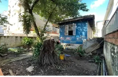 Excelente terreno de 234m² no bairro da aparecida - santos - sp