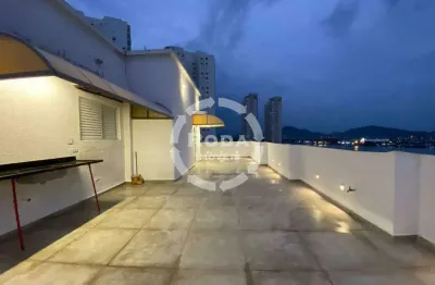 Cobertura duplex 4 suites 1 escritorio, churrasqueira gigante vista mar