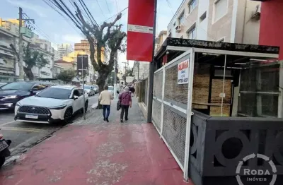 Aluguel de loja em santos: ponto estratégico 340m² no gonzaga, ao lado do shopping miramar