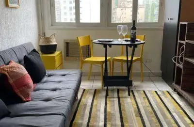 Apartamento com 1 quarto para alugar na Rua Ricardo Pinto, --, Aparecida, Santos