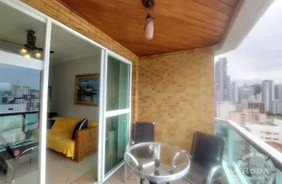 Apartamento mobiliado 3 dormitórios, 1 suíte para alugar no gonzaga- santos/sp