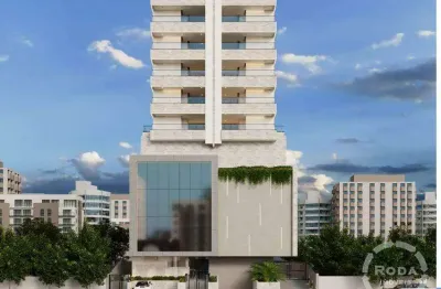 Apartamento garden à venda, 2 quartos, 2 suítes, 2 vagas, boqueirão - santos/sp