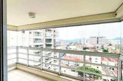 3 dormitórios, 1 suíte e 2 vagas – condomínio com lazer completo na vila belmiro - santos/sp