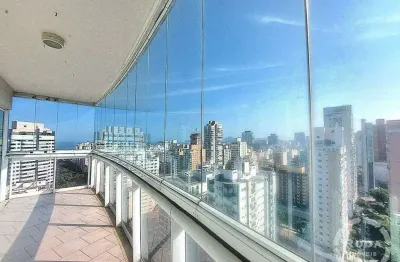 Apartamento 3 dormitórios 2 suites, de frente, com 3 vagas demarcadas a venda no boqueirão -santos -s.p.