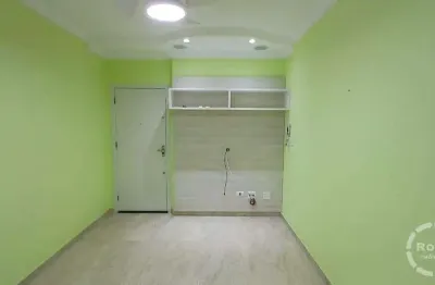 Apartamento 1 quarto, dependência completa, uma quadra da praia, josé menino, santos-sp