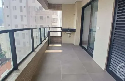 Apartamento à venda, 2 dormitórios, 1 quadra da praia, prédio com lazer completo, josé menino, santos-sp