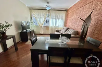 Apartamento amplo à venda | 2 dormitórios | 123 m² | 1 vaga | gonzaga/santos-sp
