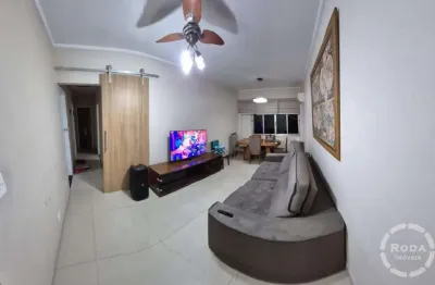 Apartamento com 2 dormitórios à venda em santos/sp – totalmente reformado e com móveis planejados novos