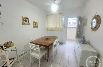 Apartamento 2 dormitórios porteira fechada prédio frente mar à venda no gonzaga, santos/sp