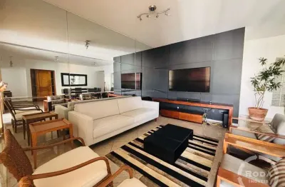 Apartamento alto padrão 240m² – 4 suítes, 3 vagas, lazer completo – gonzaga, santos/sp