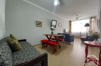 Amplo 1 dormitório com vista lateral da praia – pompéia, santos