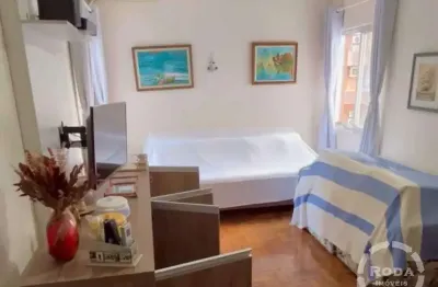 Apartamento com 1 quarto para alugar na Avenida Presidente Wilson, --, José Menino, Santos