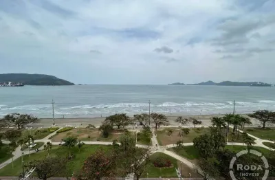 Apartamento em frente a praia com 100m² 2 suites na praia do embaré