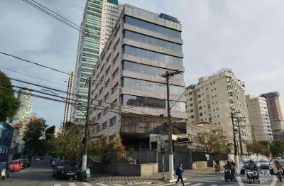 Prédio comercial com 9.272 m² na av. francisco glicério, pompéia, santos/sp