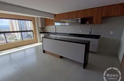 Excelente apartamento de 2 dormitórios em residencial com lazer completo no bairro da ponta da praia - santos - sp