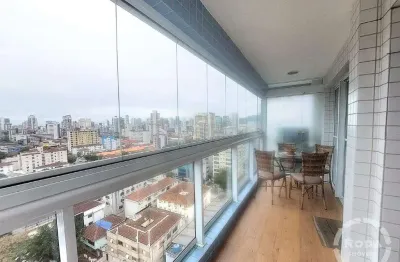 Apartamento 1 dormitório com lazer completo 1 vaga demarcada à venda no boqueirão - santos. s.p.