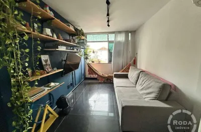 Apartamento a venda no bairro do embaré, santos, s.p.