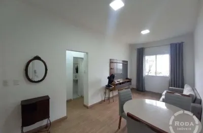 Apartamento térreo frente mar no embaré – reformado, moderno e com vista mar!