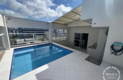 Cobertura na ponta da praia – 2 dormitórios | terraço privativo