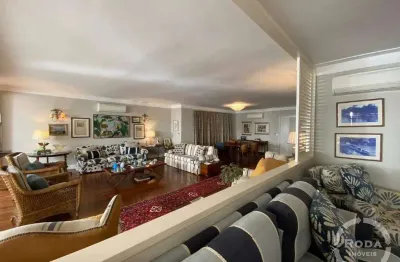 Amplo e sofisticado apartamento na vila rica com 360m úteis em 3 suítes sendo máster com closet e 4 vagas - santos