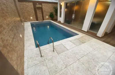 Casa espetacular na ponta da praia, santos! viva o sonho com conforto e luxo!